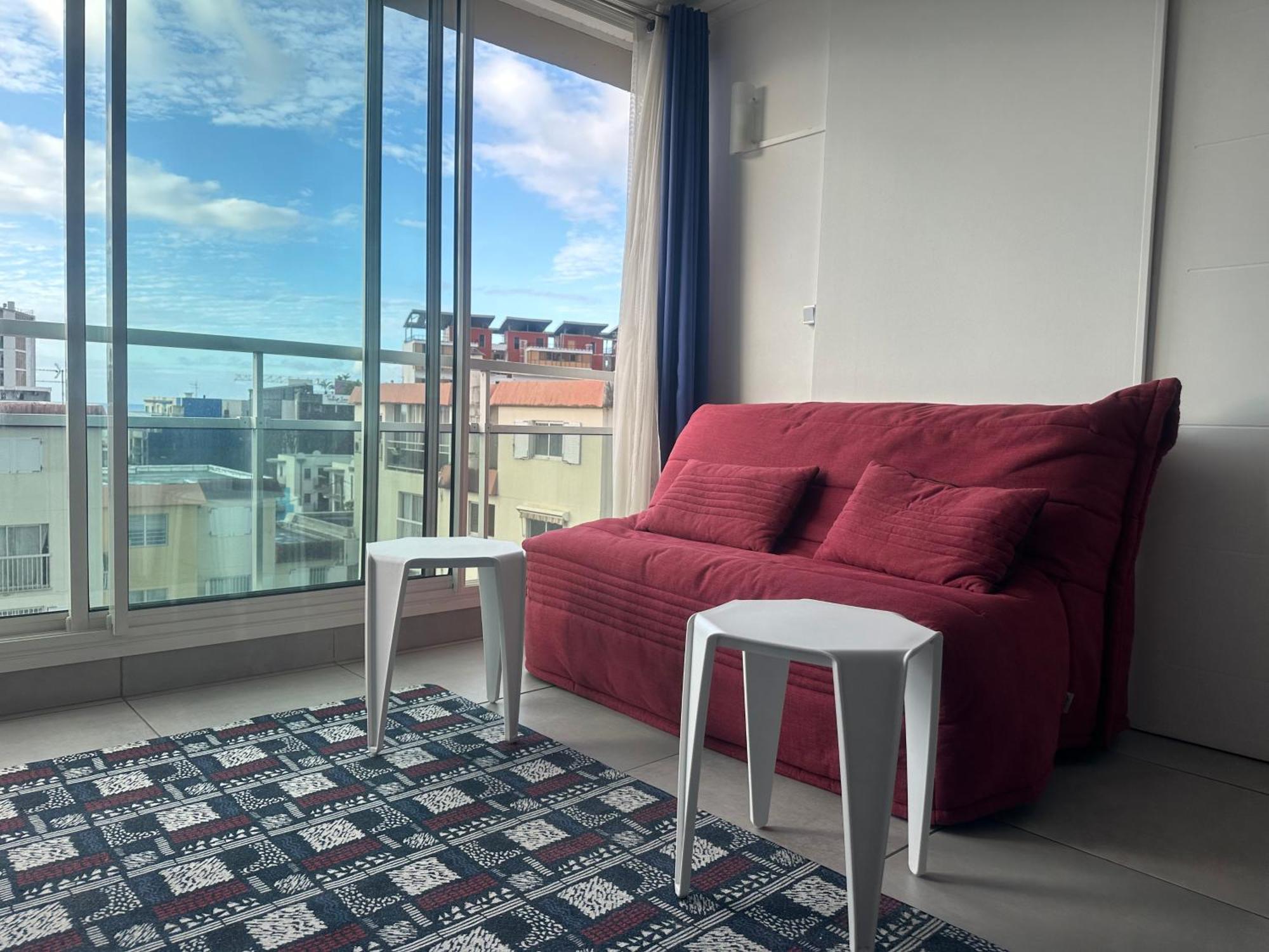 Appartement T2 Colombier Pour 5 Personnes Vue Mer Sainte-Clotilde Kültér fotó
