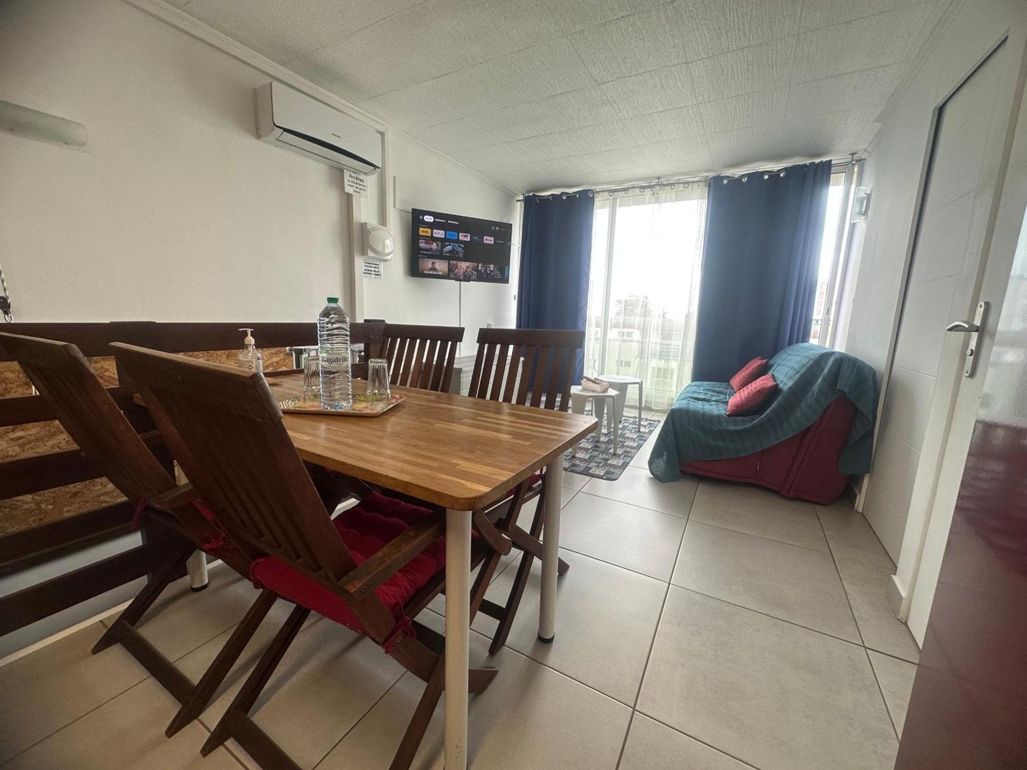Appartement T2 Colombier Pour 5 Personnes Vue Mer Sainte-Clotilde Kültér fotó